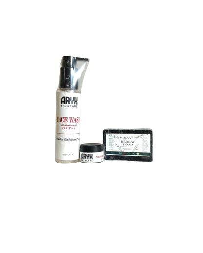 ARYX Skin Whitening Combo Gold – Specially for All Skin Types | Herbal Face Wash, Skin Whitening Magical Night Cream & Herbal Soap