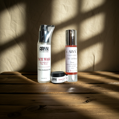 ARYX Skin Whitening Combo Platinum – Specially for Brightening Skin | Herbal Face Wash, Skin Whitening Serum & Magical Night Cream