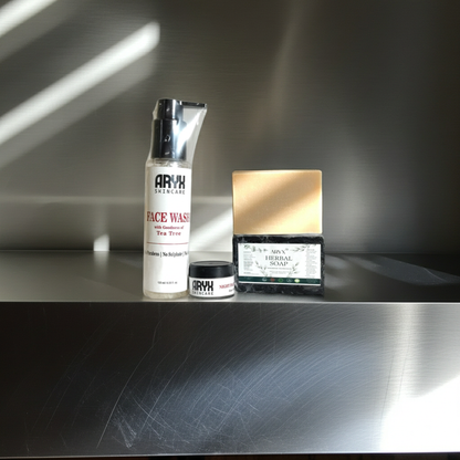 ARYX Skin Whitening Combo Gold – Specially for All Skin Types | Herbal Face Wash, Skin Whitening Magical Night Cream & Herbal Soap