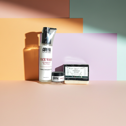 ARYX Skin Whitening Combo Gold – Specially for All Skin Types | Herbal Face Wash, Skin Whitening Magical Night Cream & Herbal Soap