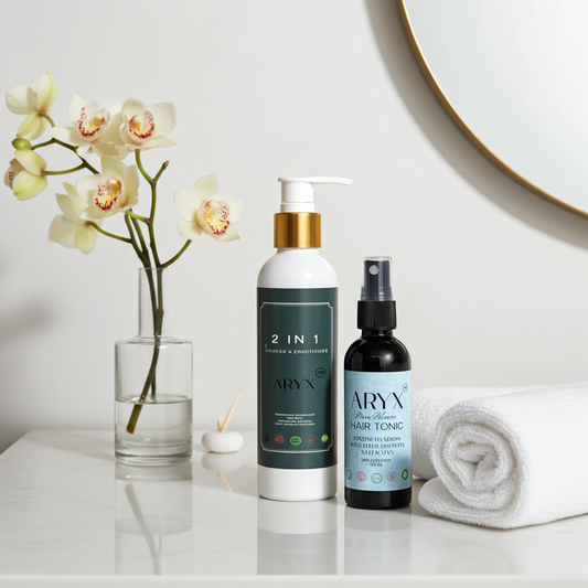 ARYX Hair Care Regular Combo | Rosemary Hair Tonic + 2-in-1 Shampoo with Conditioner
