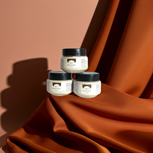 ARYX Herbal Face Pack | Deep Cleansing & Glow Boost | Herbal + Science Formula (100 GM * 3 PCS)