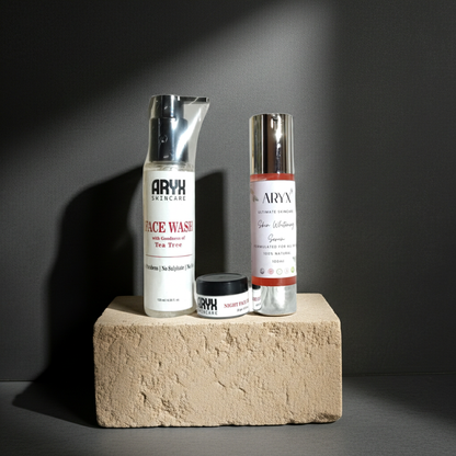ARYX Skin Whitening Combo Platinum – Specially for Brightening Skin | Herbal Face Wash, Skin Whitening Serum & Magical Night Cream