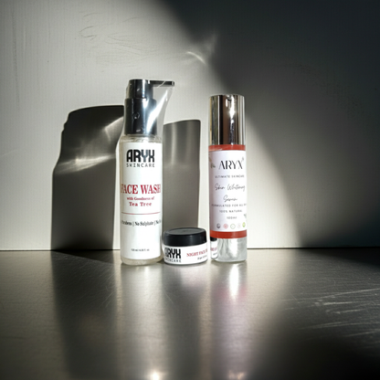ARYX Skin Whitening Combo Platinum – Specially for Brightening Skin | Herbal Face Wash, Skin Whitening Serum & Magical Night Cream