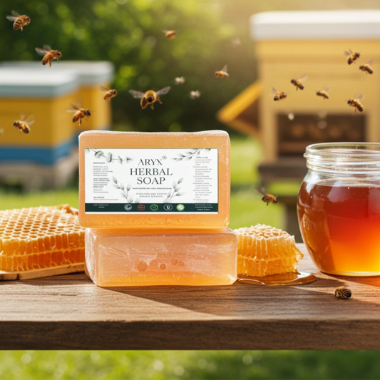 ARYX Pears Honey Glycerin Soap for Soft & Moisturized Skin | Herbal + Science Formula