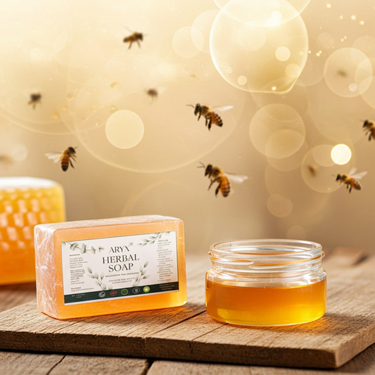 ARYX Pears Honey Glycerin Soap for Soft & Moisturized Skin | Herbal + Science Formula