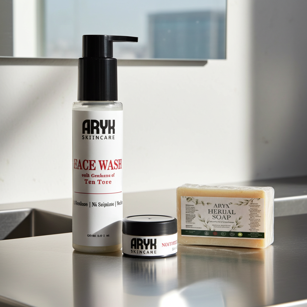 ARYX Skin Whitening Combo Gold – Specially for All Skin Types | Herbal Face Wash, Skin Whitening Magical Night Cream & Herbal Soap