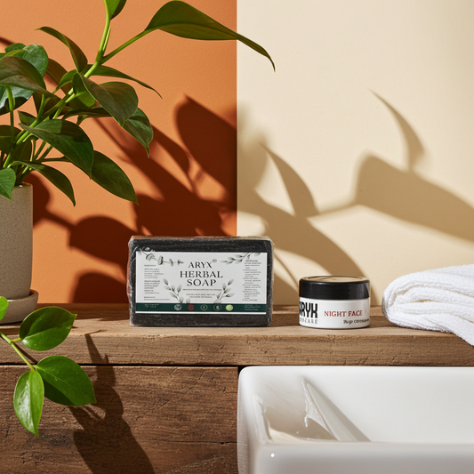 ARYX Skin Whitening Combo Bronze – Budget-Friendly Skin Whitening Combo | Suitable for All Skin Types | Herbal Whitening Soap & Skin Whitening Magical Night Cream