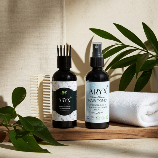ARYX Hair Care Repair Combo – Complete Solution for All Type of Hair Repairing | Herbal Hair Oil & Hair Tonic