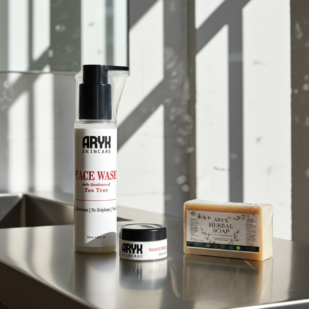 ARYX Skin Whitening Combo Gold – Specially for All Skin Types | Herbal Face Wash, Skin Whitening Magical Night Cream & Herbal Soap